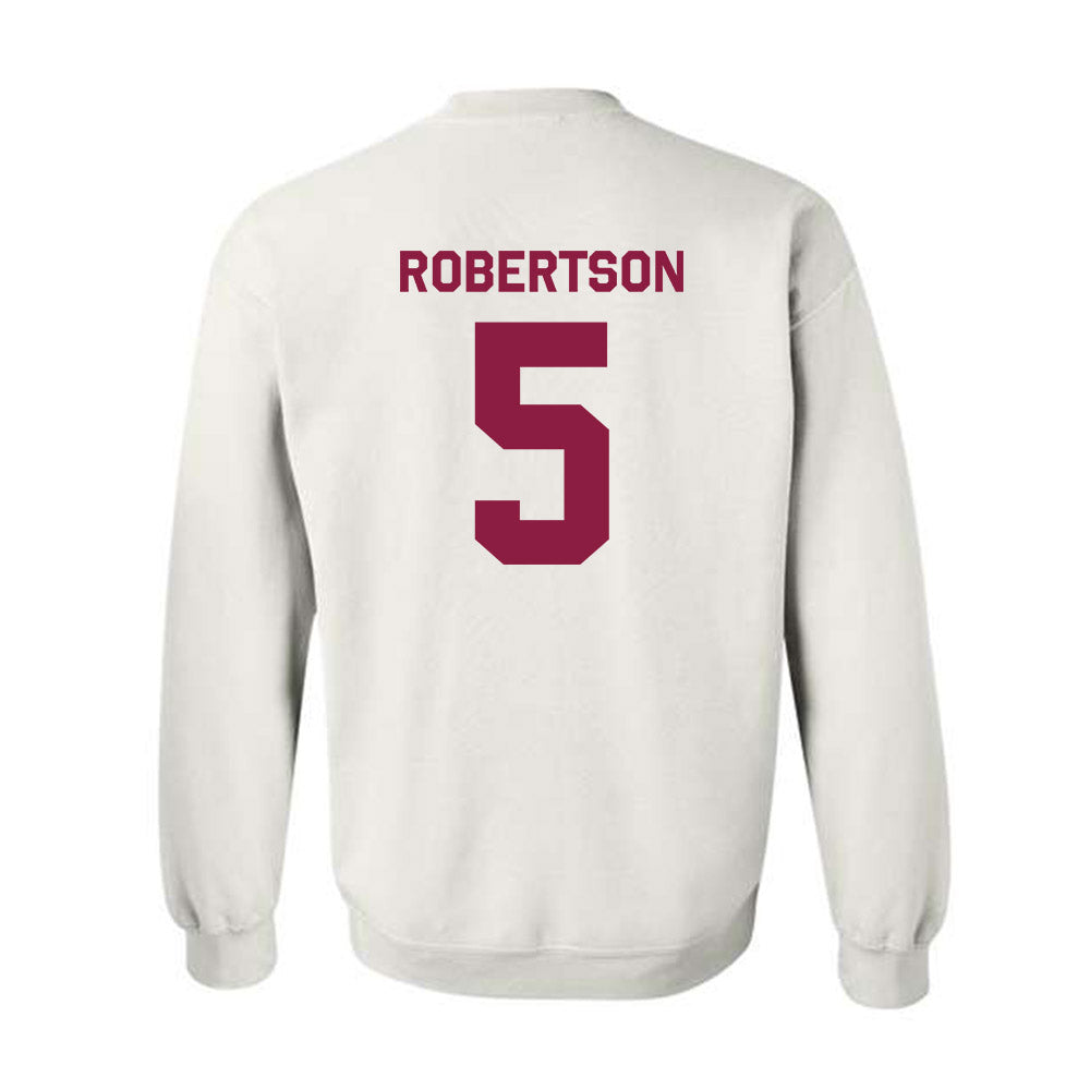 Virginia Tech - NCAA Baseball : Aiden Robertson - Classic Shersey Crewneck Sweatshirt-1