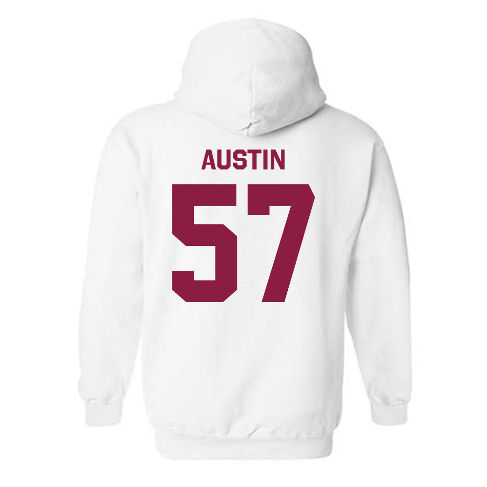 Virginia Tech - NCAA Football : Lucas Austin - Classic Shersey Hooded Sweatshirt-1