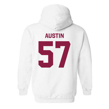 Virginia Tech - NCAA Football : Lucas Austin - Classic Shersey Hooded Sweatshirt-1