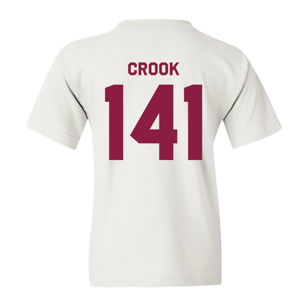 Virginia Tech - NCAA Wrestling : Tom Crook - Classic Shersey Youth T-Shirt-1
