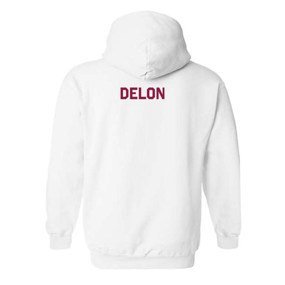 Virginia Tech - NCAA Women's Golf : Valentine Delon - Classic Shersey Hooded Sweatshirt-1