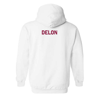 Virginia Tech - NCAA Women's Golf : Valentine Delon - Classic Shersey Hooded Sweatshirt-1