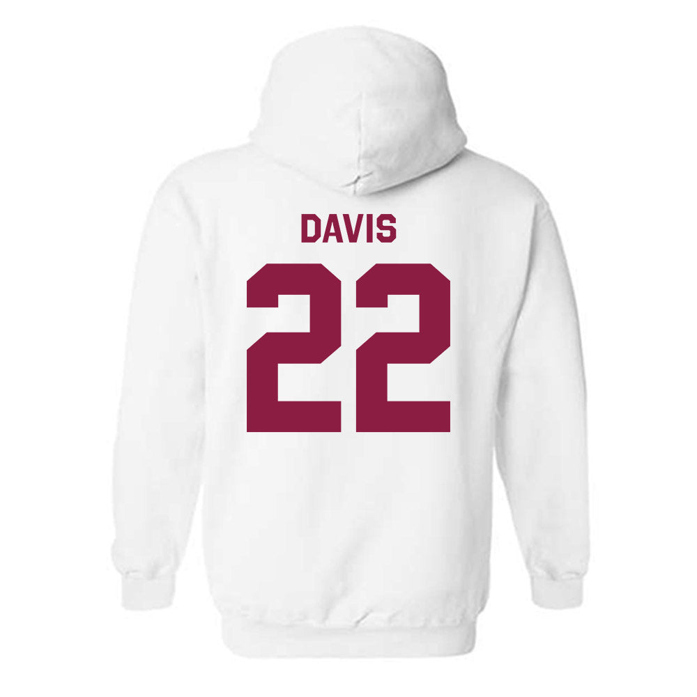 Virginia Tech - NCAA Men's Basketball : Solomon Davis - Classic Shersey Hooded Sweatshirt-2