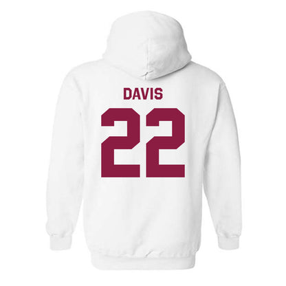 Virginia Tech - NCAA Men's Basketball : Solomon Davis - Classic Shersey Hooded Sweatshirt-2