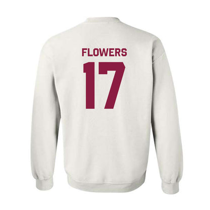 Virginia Tech - NCAA Football : Tyson Flowers - Classic Shersey Crewneck Sweatshirt-1