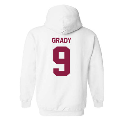 Virginia Tech - NCAA Baseball : Clay Grady - Classic Shersey Hooded Sweatshirt-1