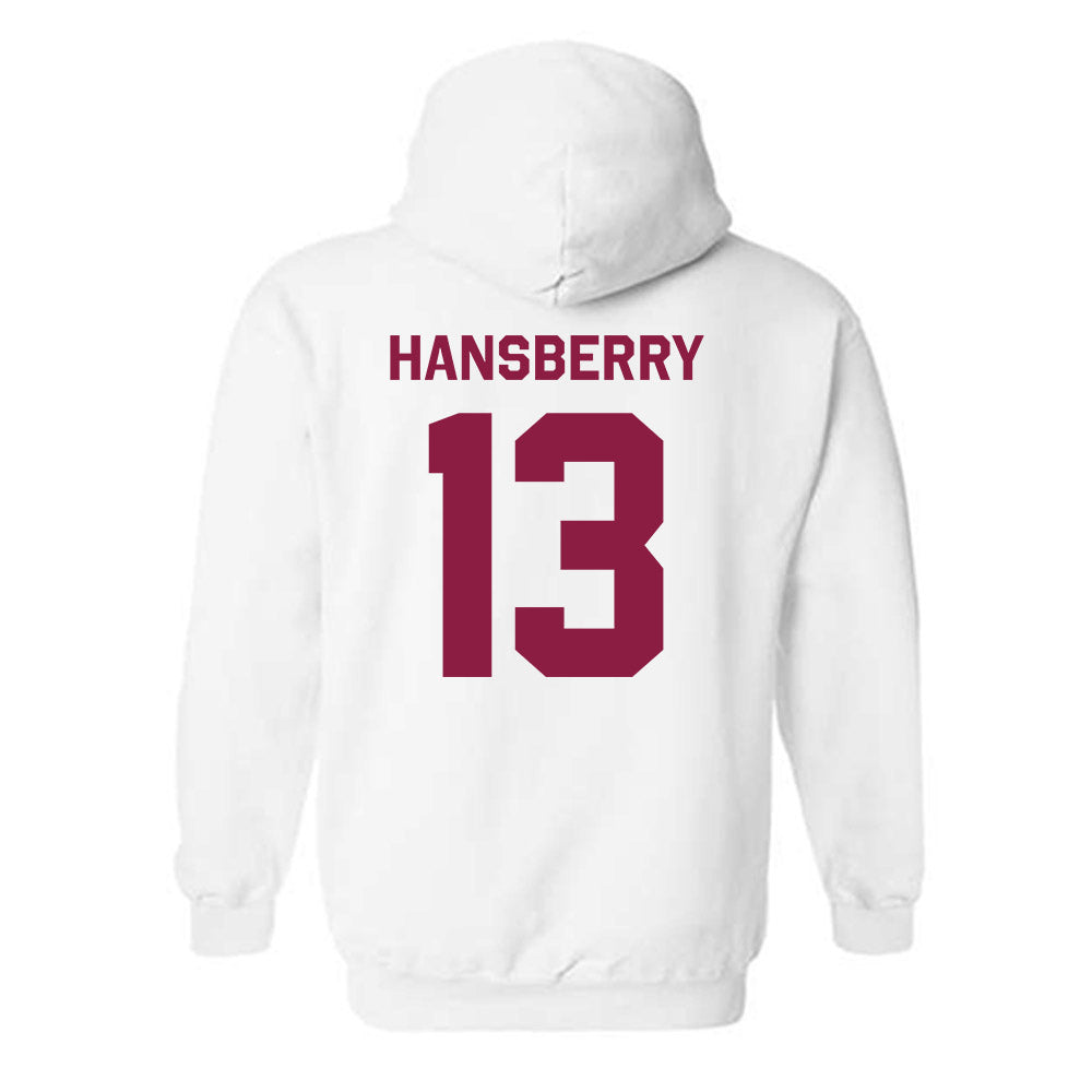 Virginia Tech - NCAA Men's Basketball : Amani Hansberry - Classic Shersey Hooded Sweatshirt-1