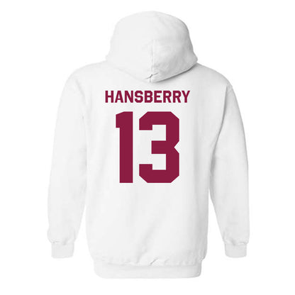 Virginia Tech - NCAA Men's Basketball : Amani Hansberry - Classic Shersey Hooded Sweatshirt-1