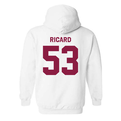 Virginia Tech - NCAA Football : Tommy Ricard - Classic Shersey Hooded Sweatshirt-1
