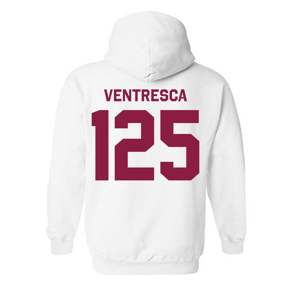 Virginia Tech - NCAA Wrestling : Eddie Ventresca - Classic Shersey Hooded Sweatshirt-1