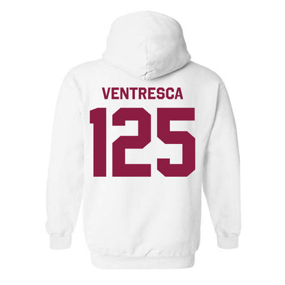 Virginia Tech - NCAA Wrestling : Eddie Ventresca - Classic Shersey Hooded Sweatshirt-1