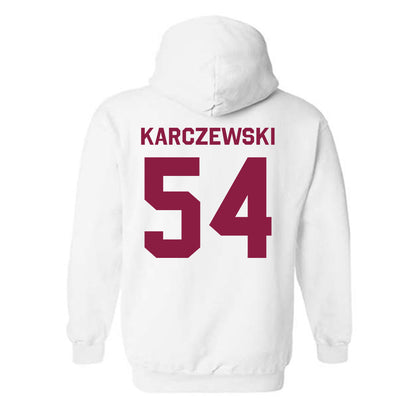 Virginia Tech - NCAA Football : Grant Karczewski - Classic Shersey Hooded Sweatshirt-2