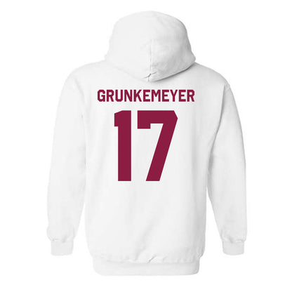 Virginia Tech - NCAA Football : Ethan Grunkemeyer - Classic Shersey Hooded Sweatshirt-2