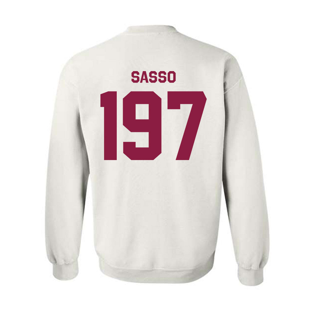 Virginia Tech - NCAA Wrestling : Sonny Sasso - Classic Shersey Crewneck Sweatshirt-1
