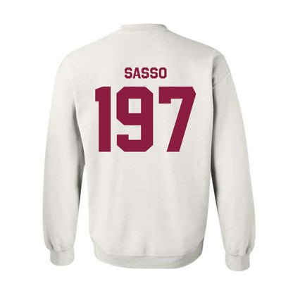 Virginia Tech - NCAA Wrestling : Sonny Sasso - Classic Shersey Crewneck Sweatshirt-1