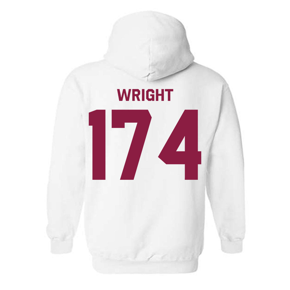 Virginia Tech - NCAA Wrestling : Gage Wright - Classic Shersey Hooded Sweatshirt-1