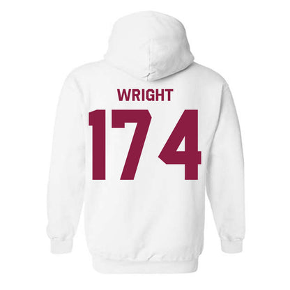Virginia Tech - NCAA Wrestling : Gage Wright - Classic Shersey Hooded Sweatshirt-1