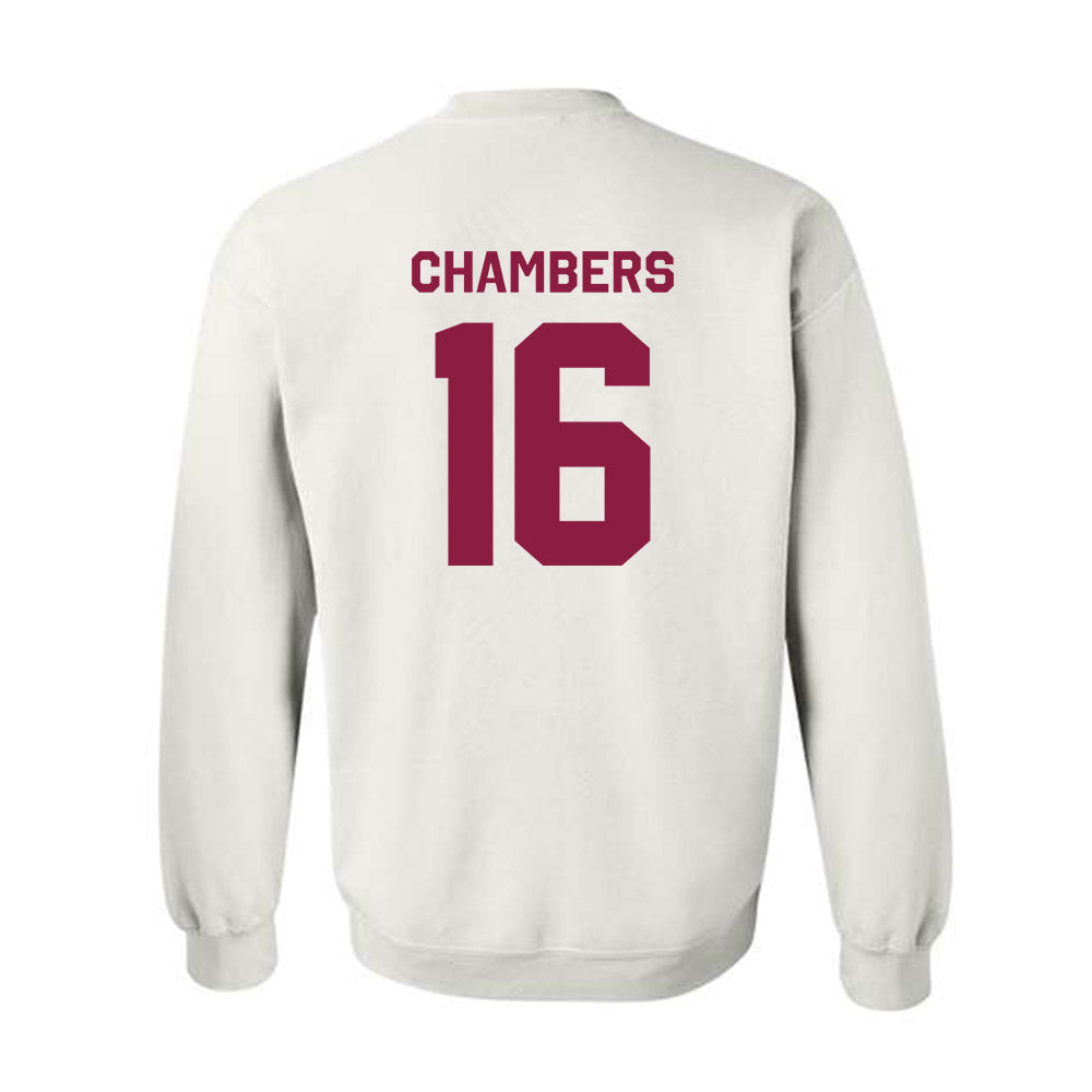 Virginia Tech - NCAA Football : Noah Chambers - Classic Shersey Crewneck Sweatshirt-1