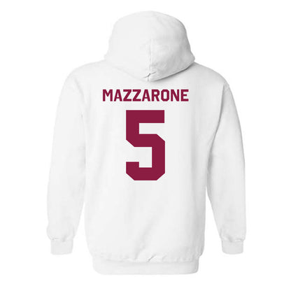 Virginia Tech - NCAA Softball : Emma Mazzarone - Classic Shersey Hooded Sweatshirt-1