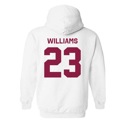 Virginia Tech - NCAA Football : Thomas Williams - Classic Shersey Hooded Sweatshirt-2