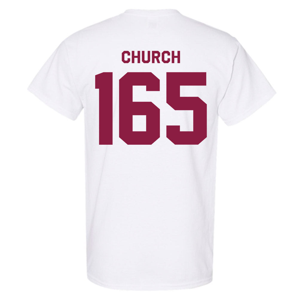 Virginia Tech - NCAA Wrestling : Mac Church - Classic Shersey T-Shirt-1