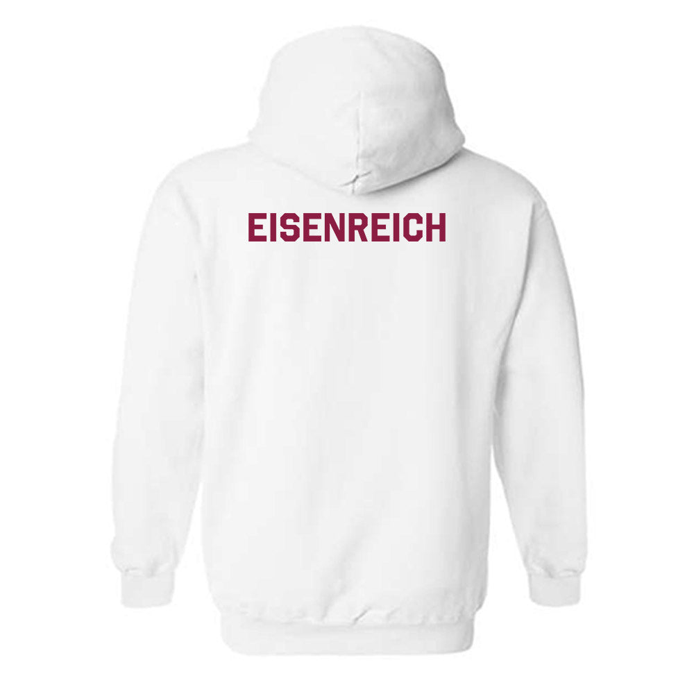 Virginia Tech - NCAA Baseball : Logan Eisenreich - Classic Shersey Hooded Sweatshirt-1