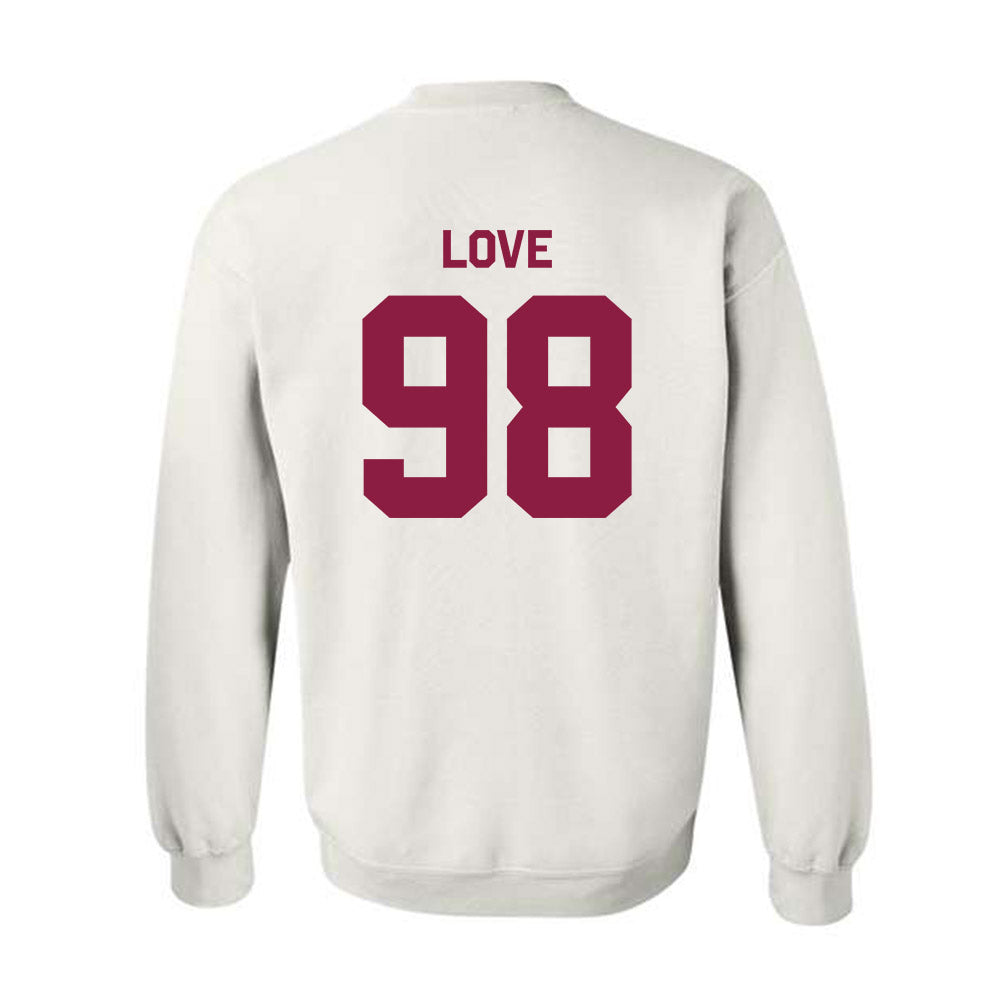 Virginia Tech - NCAA Football : Will Love - Classic Shersey Crewneck Sweatshirt-2