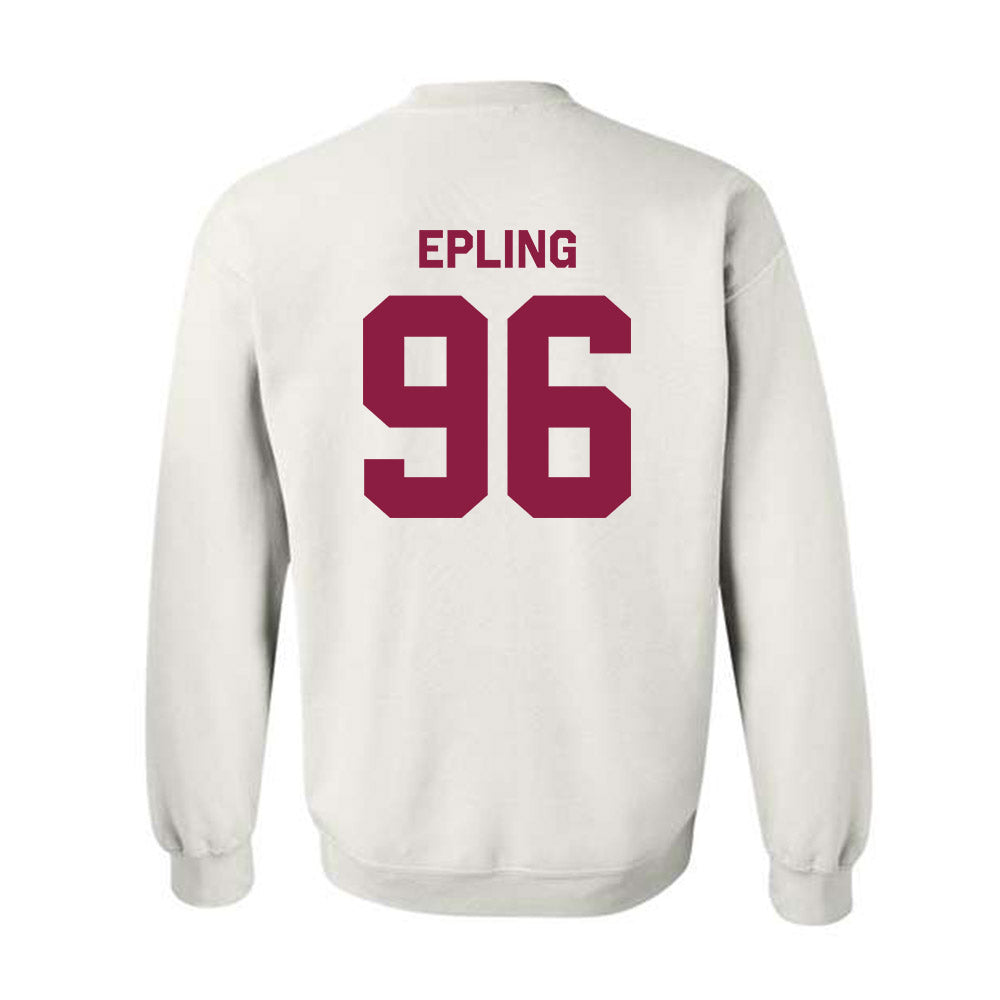Virginia Tech - NCAA Football : Christian Epling - Classic Shersey Crewneck Sweatshirt-2