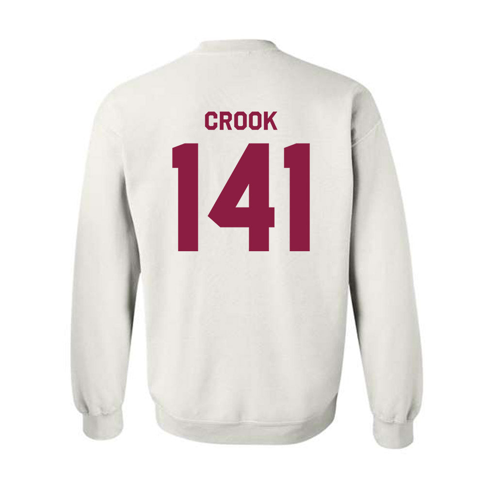 Virginia Tech - NCAA Wrestling : Tom Crook - Classic Shersey Crewneck Sweatshirt-1