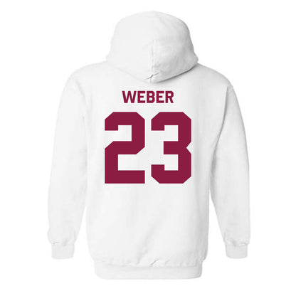 Virginia Tech - NCAA Baseball : Ben Weber - Classic Shersey Hooded Sweatshirt-1