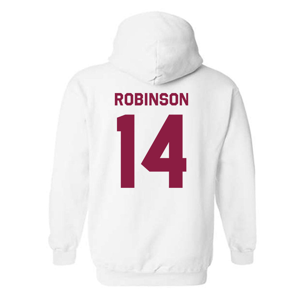 Virginia Tech - NCAA Football : Sheldon Robinson - Classic Shersey Hooded Sweatshirt-2