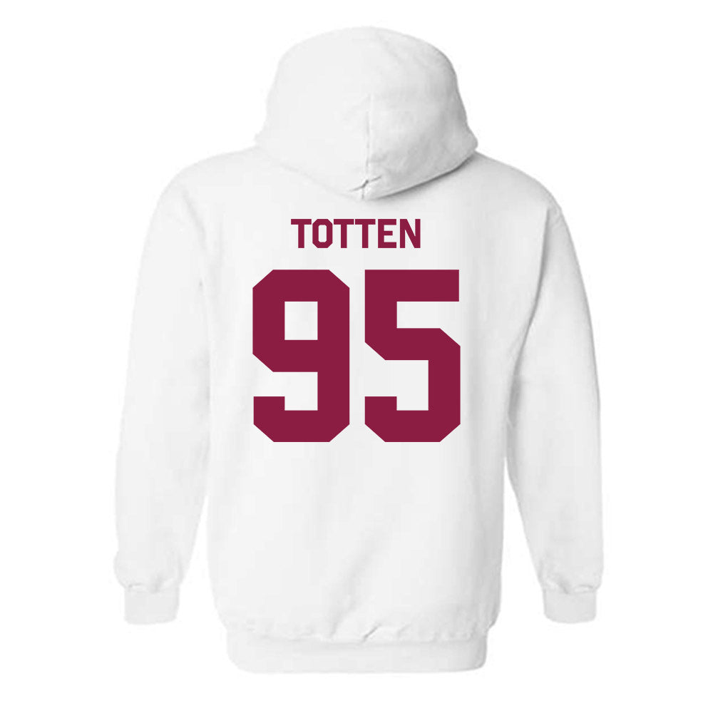 Virginia Tech - NCAA Football : Nathan Totten - Classic Shersey Hooded Sweatshirt-2