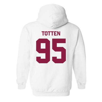 Virginia Tech - NCAA Football : Nathan Totten - Classic Shersey Hooded Sweatshirt-2