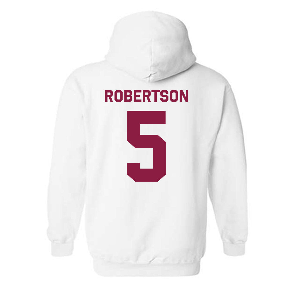 Virginia Tech - NCAA Baseball : Aiden Robertson - Classic Shersey Hooded Sweatshirt-1