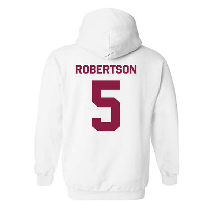 Virginia Tech - NCAA Baseball : Aiden Robertson - Classic Shersey Hooded Sweatshirt-1