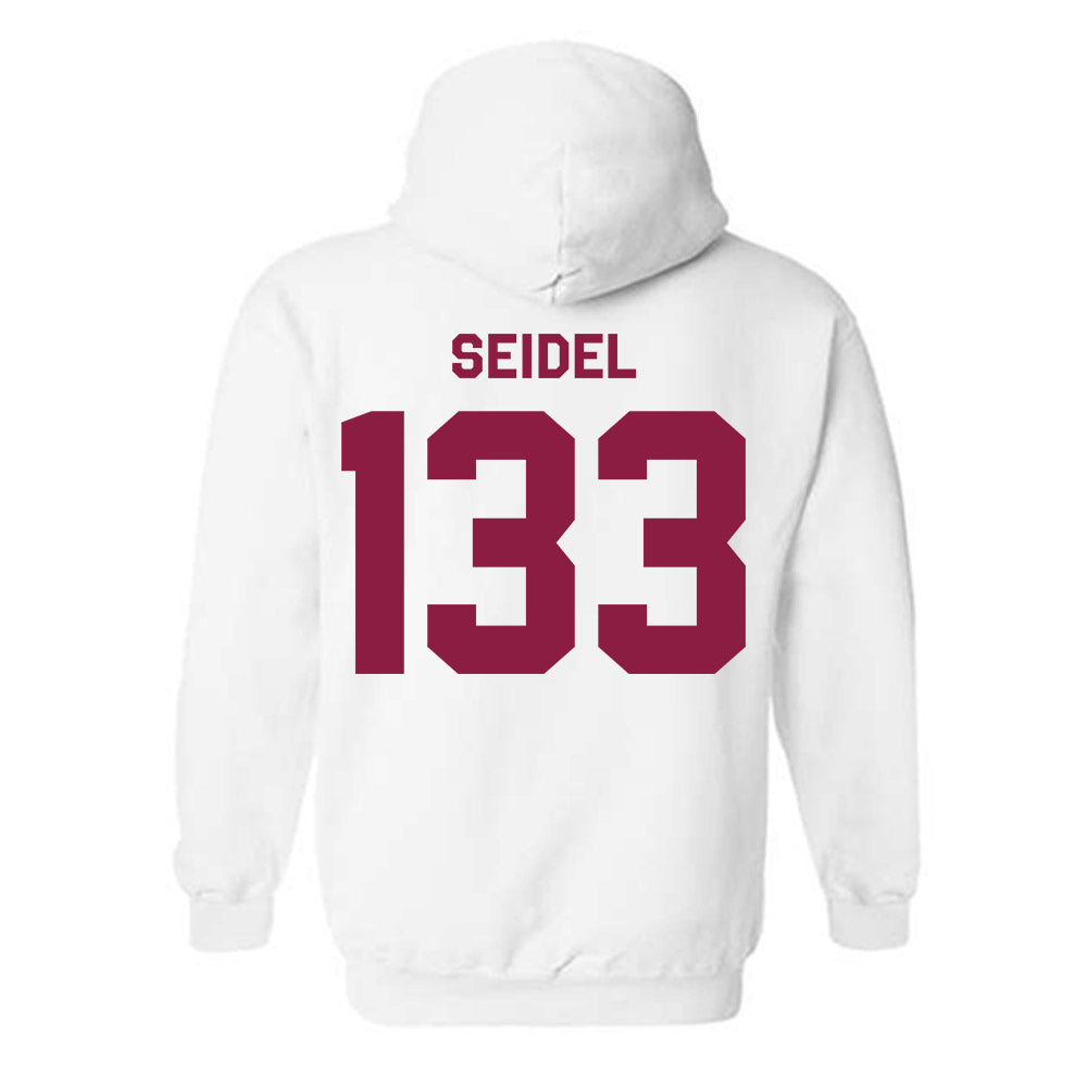 Virginia Tech - NCAA Wrestling : Aaron Seidel - Classic Shersey Hooded Sweatshirt-1