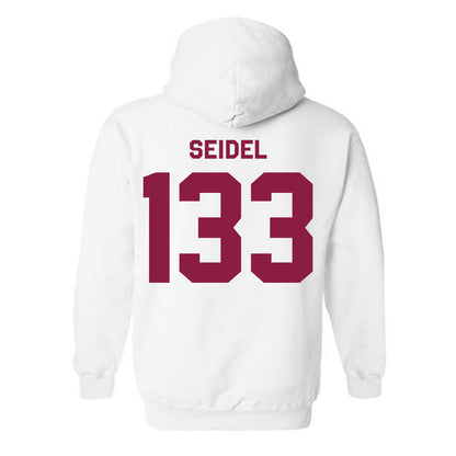 Virginia Tech - NCAA Wrestling : Aaron Seidel - Classic Shersey Hooded Sweatshirt-1