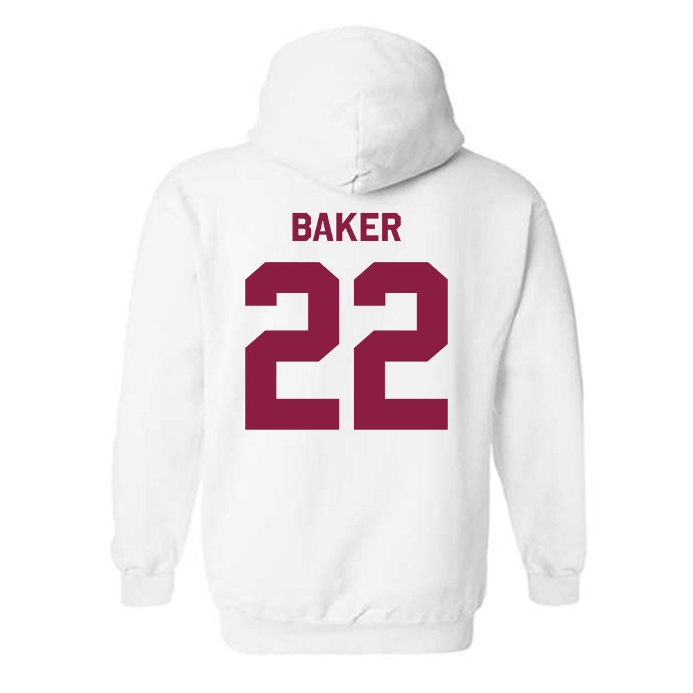 Virginia Tech - NCAA Football : Bryce Baker - Classic Shersey Hooded Sweatshirt-2