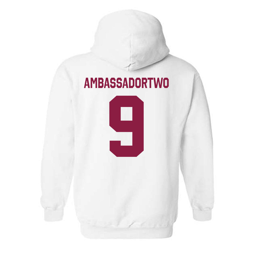 Virginia Tech - NCAA Men's Soccer : Test AmbassadorTwo - Classic Shersey Hooded Sweatshirt-2