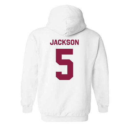 Virginia Tech - NCAA Football : Marlion Jackson - Classic Shersey Hooded Sweatshirt-2