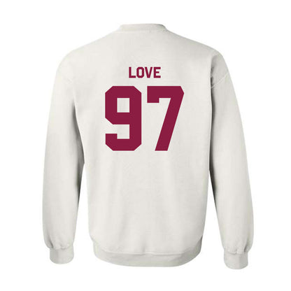 Virginia Tech - NCAA Football : John Love - Classic Shersey Crewneck Sweatshirt-1