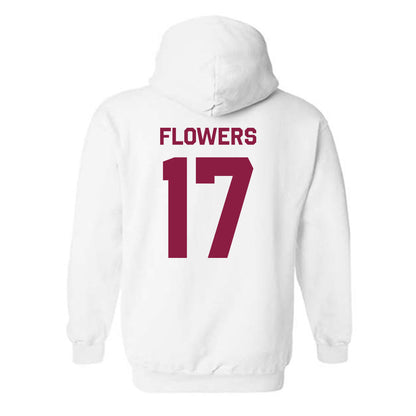 Virginia Tech - NCAA Football : Tyson Flowers - Classic Shersey Hooded Sweatshirt-1