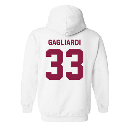 Virginia Tech - NCAA Softball : Mia Gagliardi - Classic Shersey Hooded Sweatshirt-1