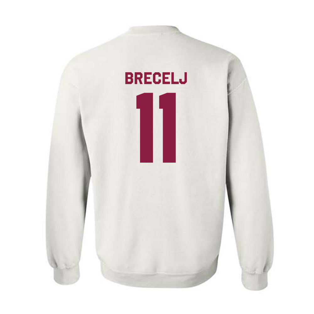 Virginia Tech - NCAA Women's Basketball : Spela Brecelj - Classic Shersey Crewneck Sweatshirt-1