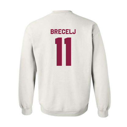 Virginia Tech - NCAA Women's Basketball : Spela Brecelj - Classic Shersey Crewneck Sweatshirt-1