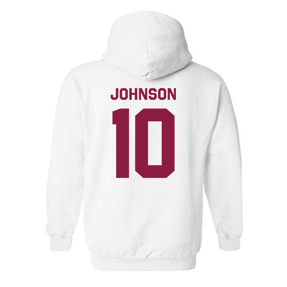 Virginia Tech - NCAA Men's Basketball : Tyler Johnson - Classic Shersey Hooded Sweatshirt-1