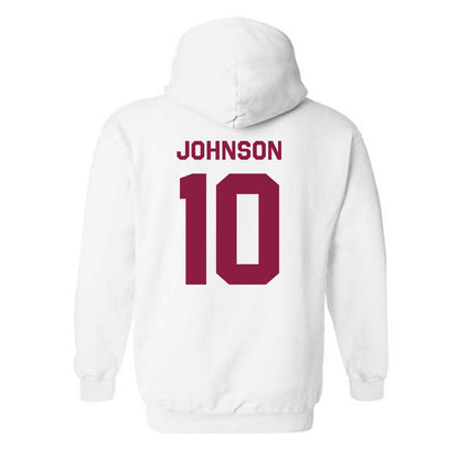 Virginia Tech - NCAA Men's Basketball : Tyler Johnson - Classic Shersey Hooded Sweatshirt-1