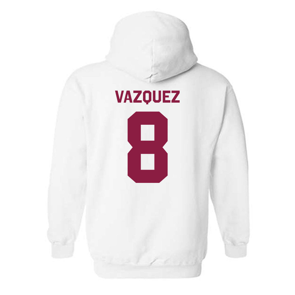 Virginia Tech - NCAA Men's Soccer : Chase Vazquez - Classic Shersey Hooded Sweatshirt-2