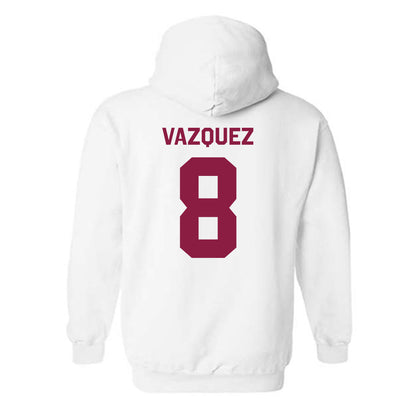 Virginia Tech - NCAA Men's Soccer : Chase Vazquez - Classic Shersey Hooded Sweatshirt-2