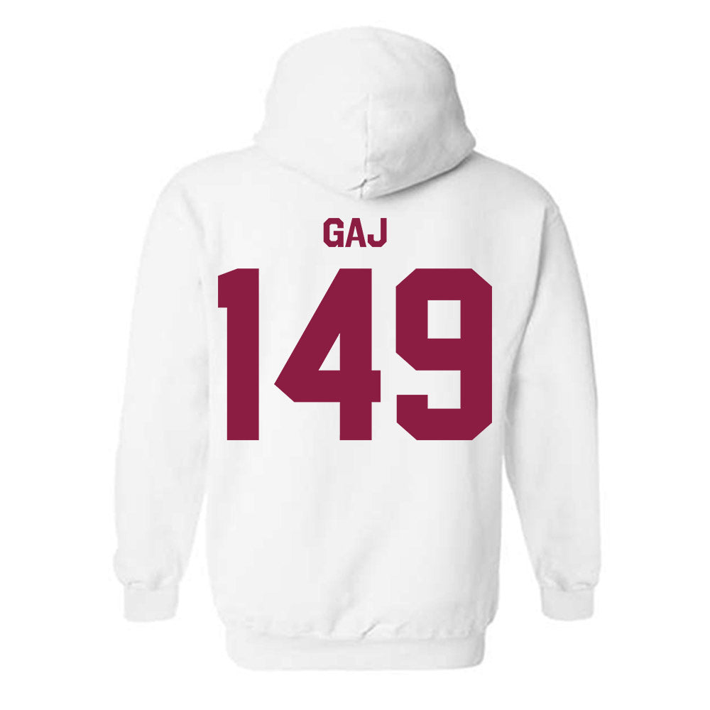 Virginia Tech - NCAA Wrestling : Collin Gaj - Classic Shersey Hooded Sweatshirt-1